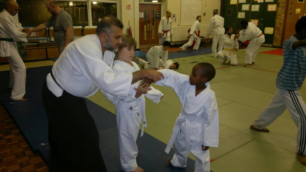 teaching aikido to kids