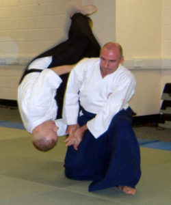 Sensei Kevin Christie 2005 at the National Indoor Arena