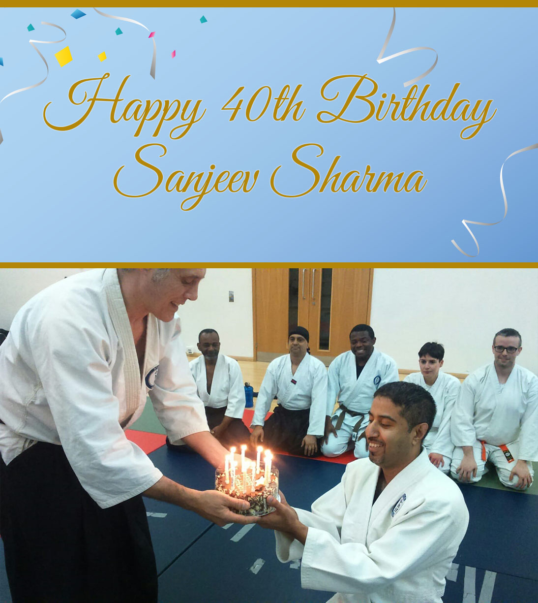 Happy 40th Birthday Sanjeev Sharma!