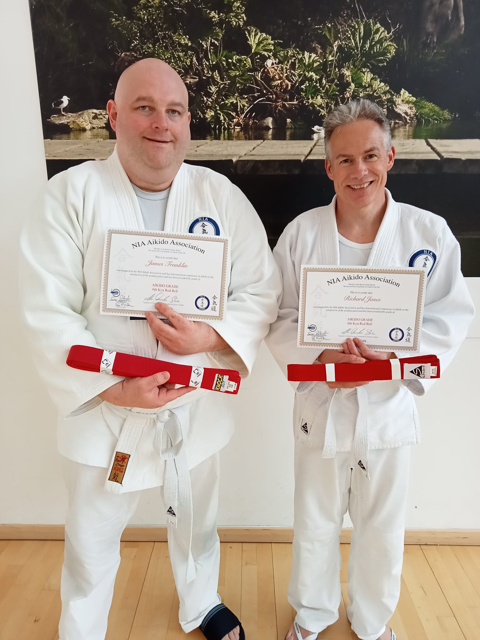 NIA Aikido Refresher Course Grading Update