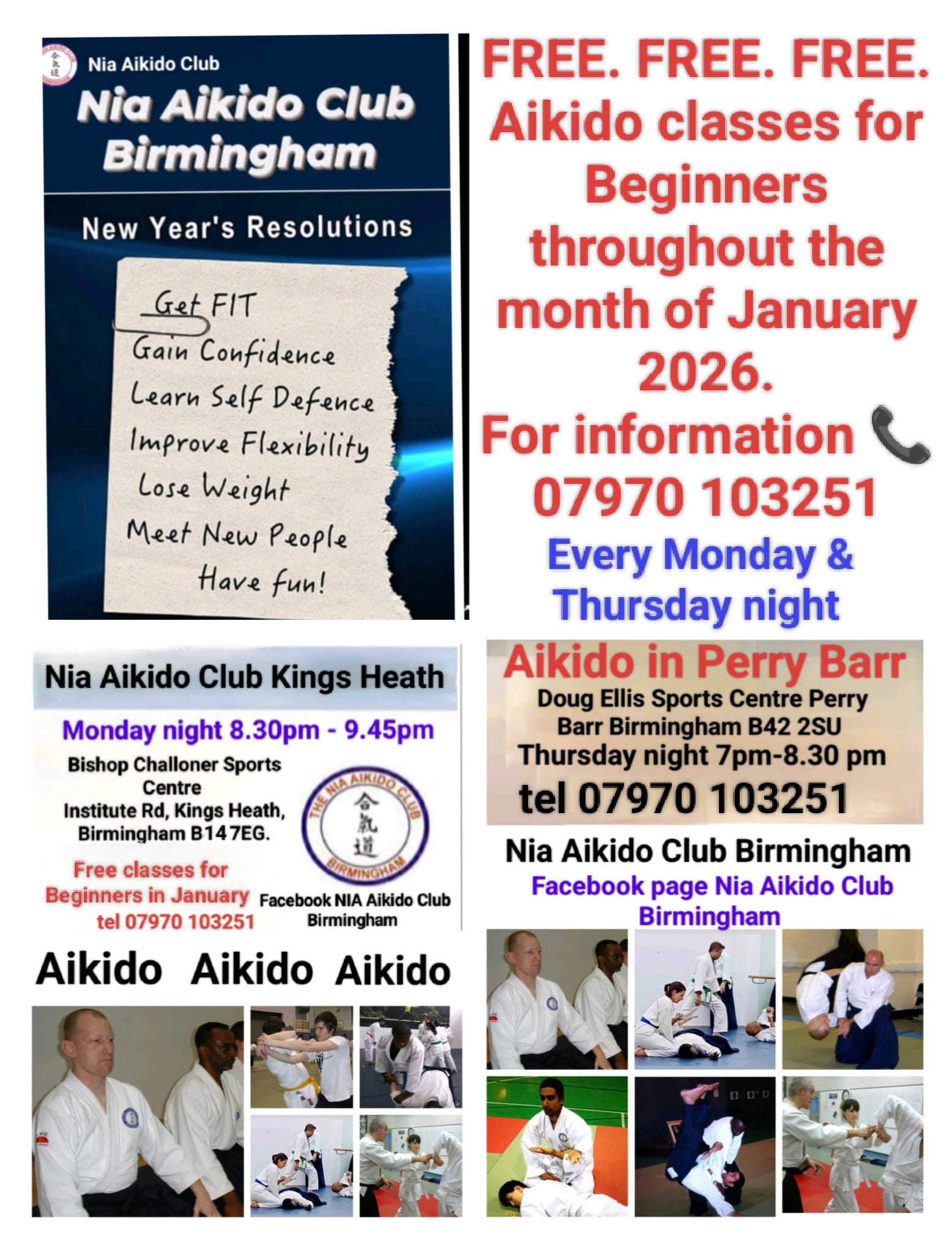 Upcoming Winter Aikido Course