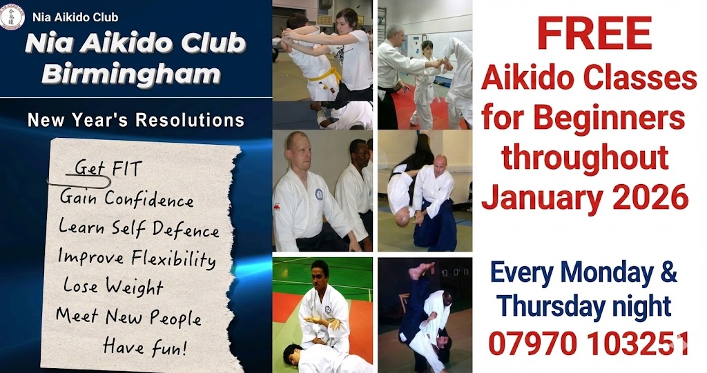 Free Starter Aikido Classes for 2026