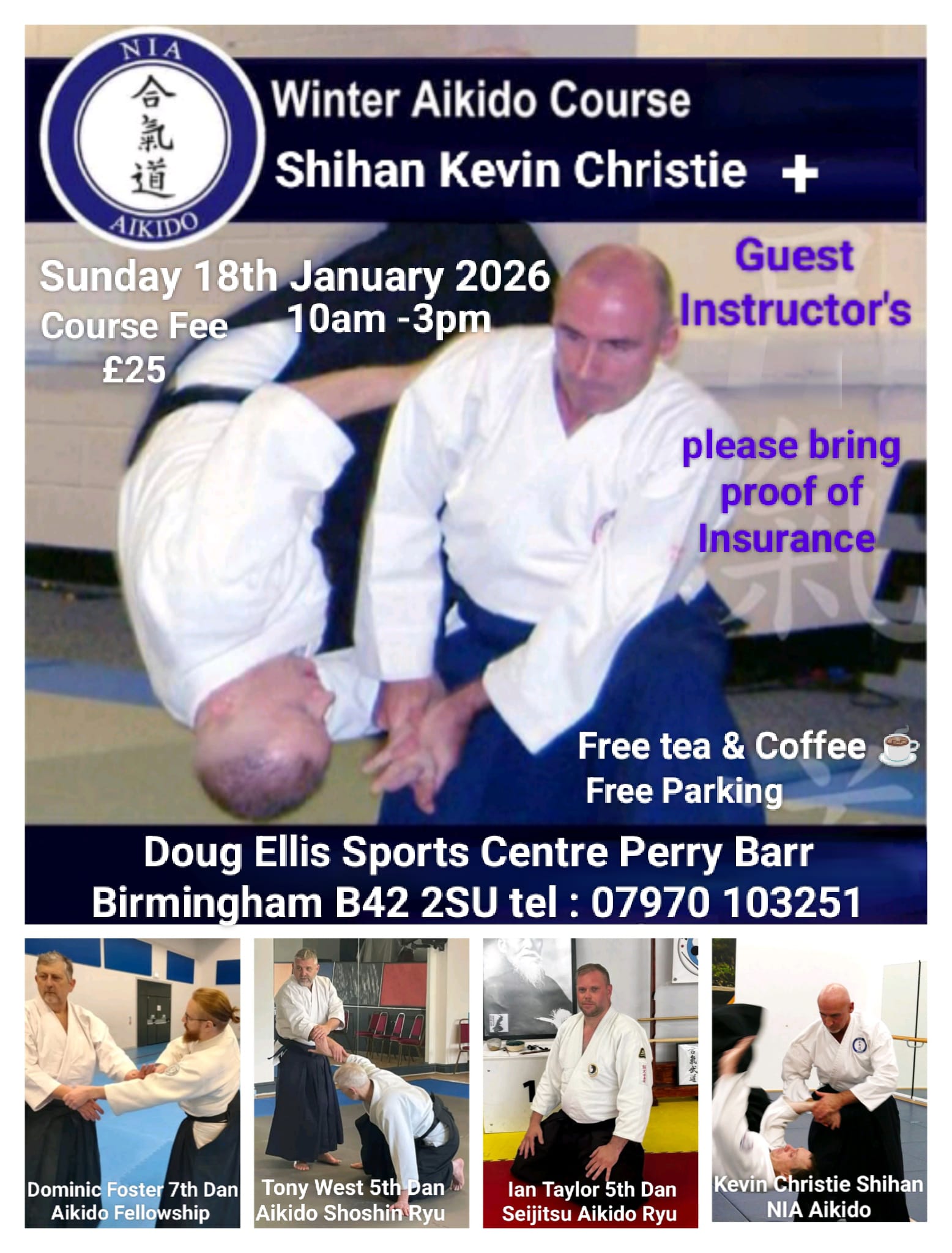 Welcome to NIA Aikido Birmingham